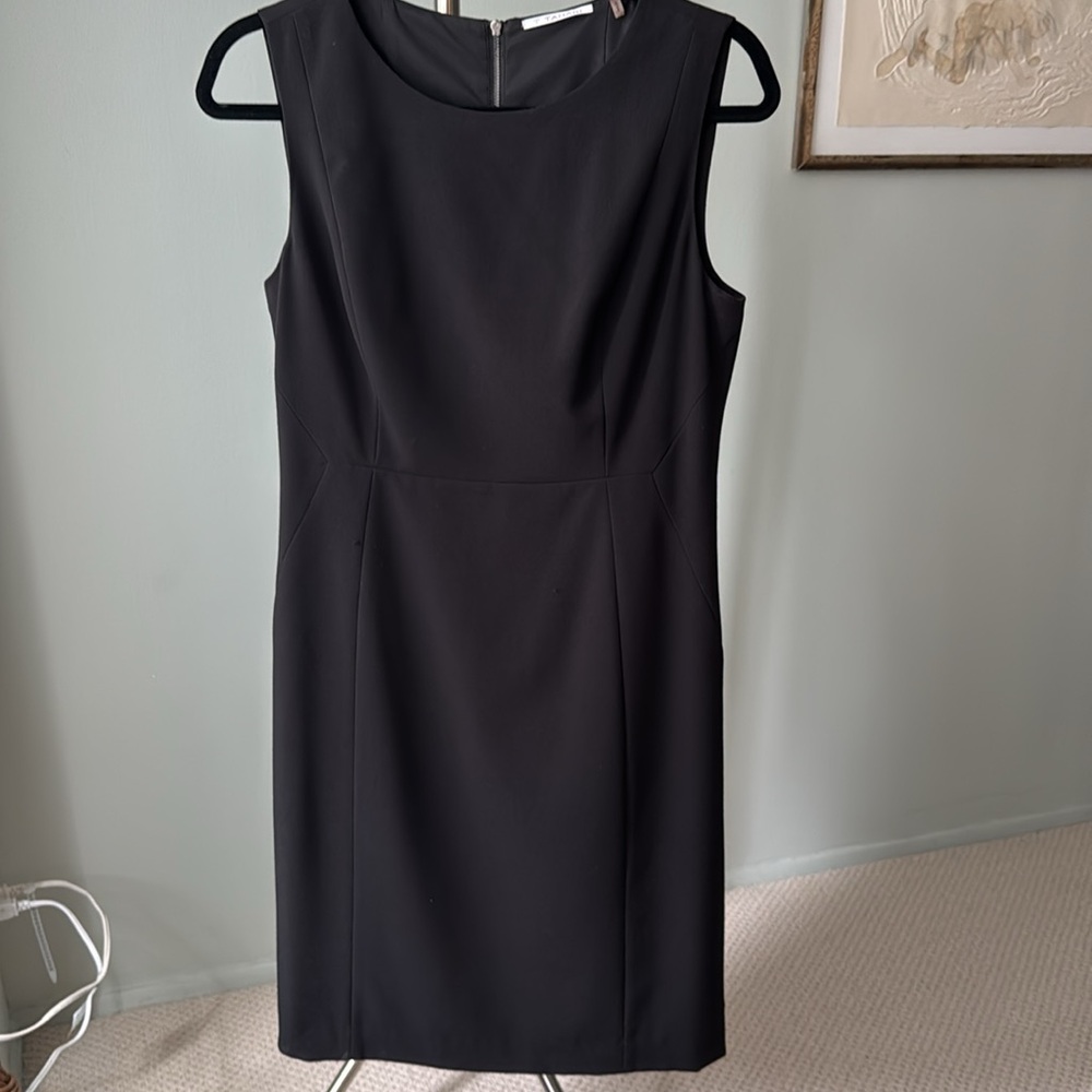 Elegant Black Sleeveless Dress